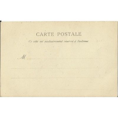 CPA: La Famille HUMBERT / DAURIGNAC, Thé au Jardin, vers 1900.