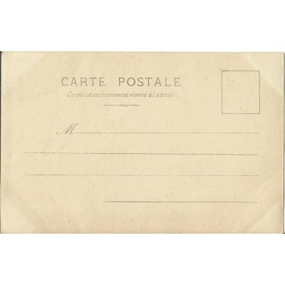 CPA: DANSE - LE CAKE WALK (LES NEGRES), vers 1900