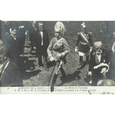 CPA: Roi d'Espagne Alphonse XIII à Paris, Revue de Vincennes, 3 juin 1905