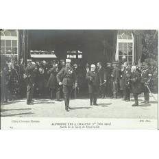 CPA: Roi d'Espagne Alphonse XIII à CHALONS, 1 juin 1905 