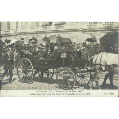 CPA: Roi d'Espagne Alphonse XIII à VERSAILLES, 2 juin 1905 (3)