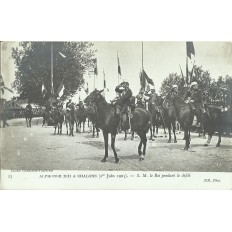 CPA: Roi d'Espagne Alphonse XIII à CHALONS, 1 juin 1905 (2)