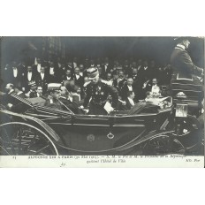 CPA: Roi d'Espagne Alphonse XIII à PARIS, 31 Mai 1905