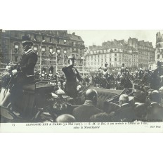 CPA: Roi d'Espagne Alphonse XIII à PARIS, 31 Mai 1905 (2)