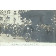 CPA: Roi d'Espagne Alphonse XIII à PARIS, 30 Mai 1905 (4)