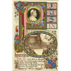 CPA: VATICAN, Le PAPE PIE IX, Années 1900