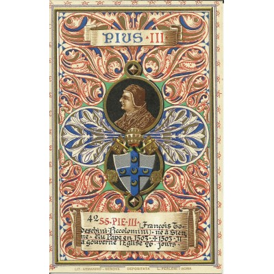 CPA: VATICAN, Le PAPE PIE III, Années 1900