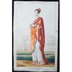 THEATRE de l'Odéon, Les HORACES, Opéra Séria, Mme SESSI, 1813. GRAVURE.