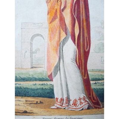 THEATRE de l'Odéon, Les HORACES, Opéra Séria, Mme SESSI, 1813. GRAVURE.