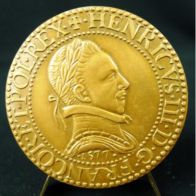 COPPER MEDAL, after A MIDDLE AGE COIN (13)