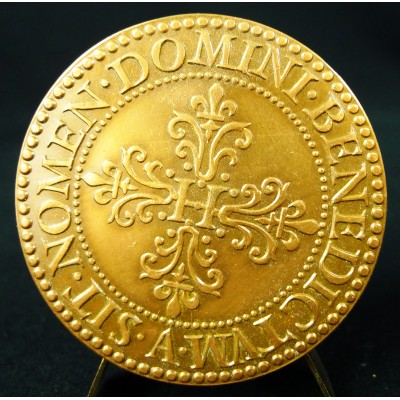 COPPER MEDAL, after A MIDDLE AGE COIN (13)