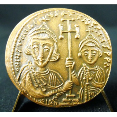 COPPER MEDAL, after A MIDDLE AGE COIN (28)