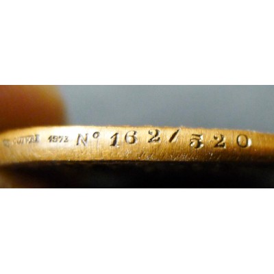 COPPER MEDAL, after A MIDDLE AGE COIN (28)