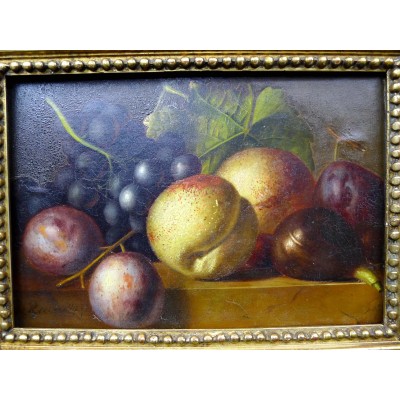  Johannes II REEKERS (1824-1895), NATURE MORTE. STILL LIFE. HUILE / PANNEAU.