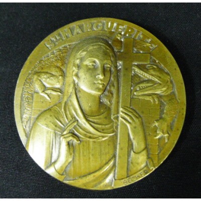 MEDAILLE BRONZE, BECKER sc. SAINTE MARGUERITE.