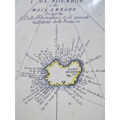 *P. Vincenzo Maria CORONELLI (1650-1718), CARTE de MADAGASCAR, MAP