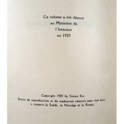 L'HOMME DU MONDE, Fernand DIVOIRE, 1925 Ed.original /Japon.