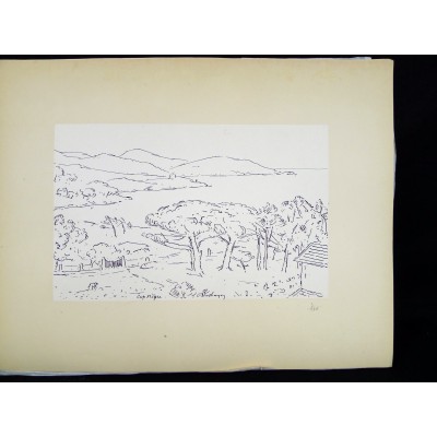 PROVENCE, dessins de Frédéric DESHAYES, 1934. 