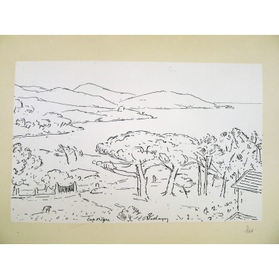 PROVENCE, dessins de Frédéric DESHAYES, 1934. 