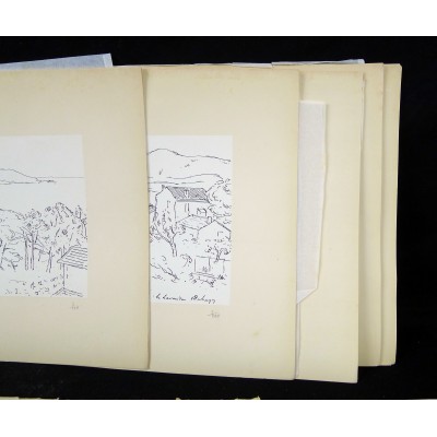 PROVENCE, dessins de Frédéric DESHAYES, 1934. 