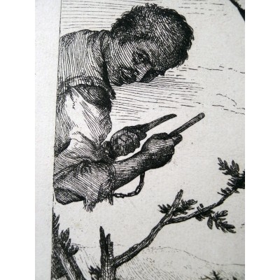  Jusepe DE RIBERA (1588/91-1652), Le Martyre de Saint- Bartolomé (Saint Barthélémy) GRAVURE