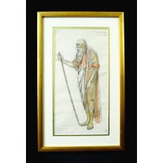 Charles BETOUT (1869-1945), COSTUME de THEATRE, DESSIN (C)