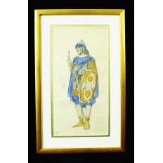 Charles BETOUT (1869-1945), COSTUME de THEATRE, DESSIN (D)