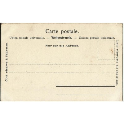 CPA: SUISSE, COL de SONLOUP, années 1900