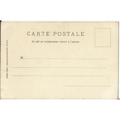 CPA: LES AVANTS, Le Grand HOTEL et la Dent de JAMAN, années 1900