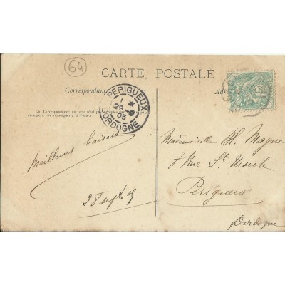 CPA: OLORON-SAINTE-MARIE, LE GAVE D'ASPE, vers 1900