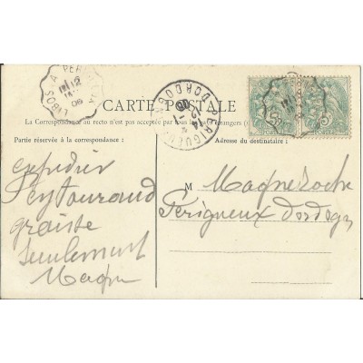 CPA: CHATEAU de SIORAC, près BELVES, vers 1900