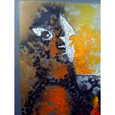 Raúl VASQUEZ SAEZ (1954-2008), COMPOSITION, ACRYLIQUE/PANNEAU, PANAMA