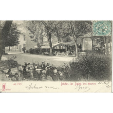 CPA: BRIDES-LES-BAINS. Le PARC, Années 1900.