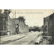 CPA: LA FERE, Porte Saint-Firmin, Années 1900