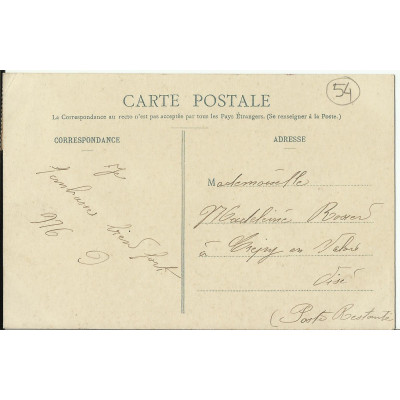 CPA: LUNEVILLE-GARNISON, Passage de Rivière, Années 1910.