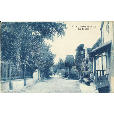CPA: AUVERS, Les Vallées, Années 1910