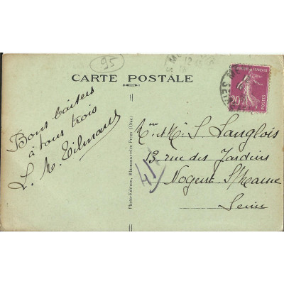 CPA: AUVERS, Les Vallées, Années 1910