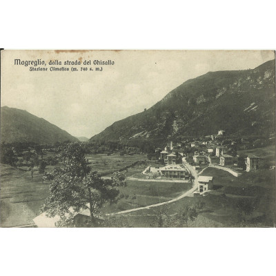 CPA: ITALIA, MAGREGLIO, Dalla Strada del Ghisallo,STAZIONE CLIMATICA, anni 1910