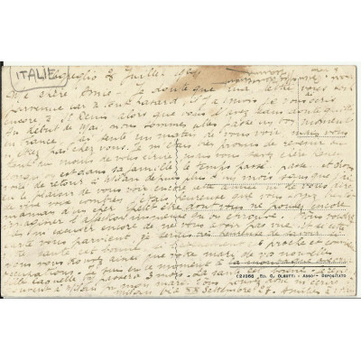 CPA: ITALIA, MAGREGLIO, Dalla Strada del Ghisallo,STAZIONE CLIMATICA, anni 1910