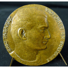 MEDAILLE en BRONZE, ERIC TABARLY, PEN DUICK. J.JOACHIM sc. 1978