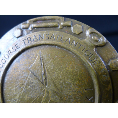 MEDAILLE en BRONZE, ERIC TABARLY, PEN DUICK. J.JOACHIM sc. 1978