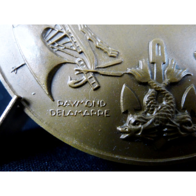 MEDAILLE en BRONZE, YACHTING, R.DELAMARRE sc. 1948