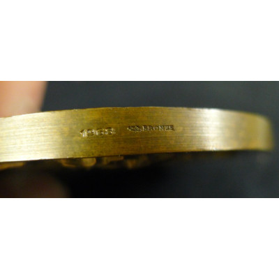 MEDAILLE en BRONZE, YACHTING, R.DELAMARRE sc. 1948