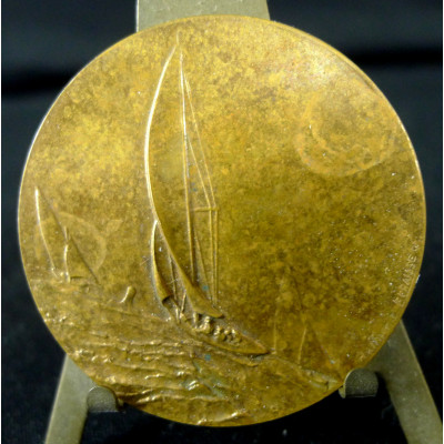 MEDAILLE BRONZE, REGATES, SOCIETE DES REGATES QUIBERON, Haffner & Fraisse sc.