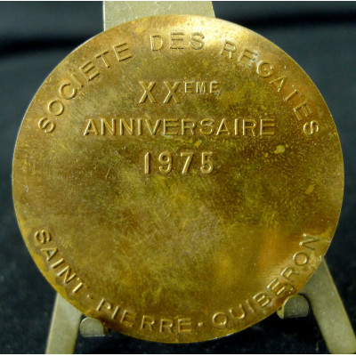 MEDAILLE BRONZE, REGATES, SOCIETE DES REGATES QUIBERON, Haffner & Fraisse sc.