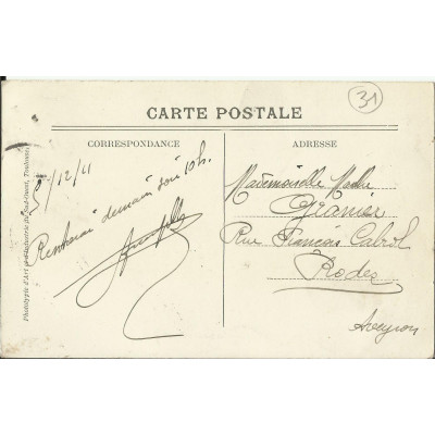 CPA: TOULOUSE, Le JARDIN des PLANTES, vers 1910