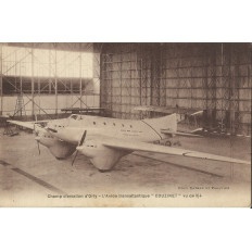 CPA: ORLY, L'Avion Transatlantique COUZINET, Années 1920