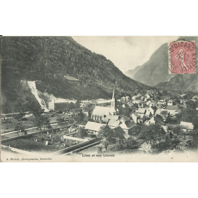 CPA: LIVET et ses USINES, Années 1900