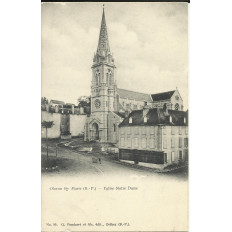 CPA: OLORON SAINTE-MARIE, Eglise Notre-Dame, vers 1900