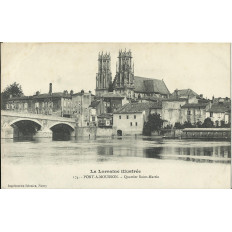 CPA: PONT-à-MOUSSON, Quartier Saint-Martin, Années 1910